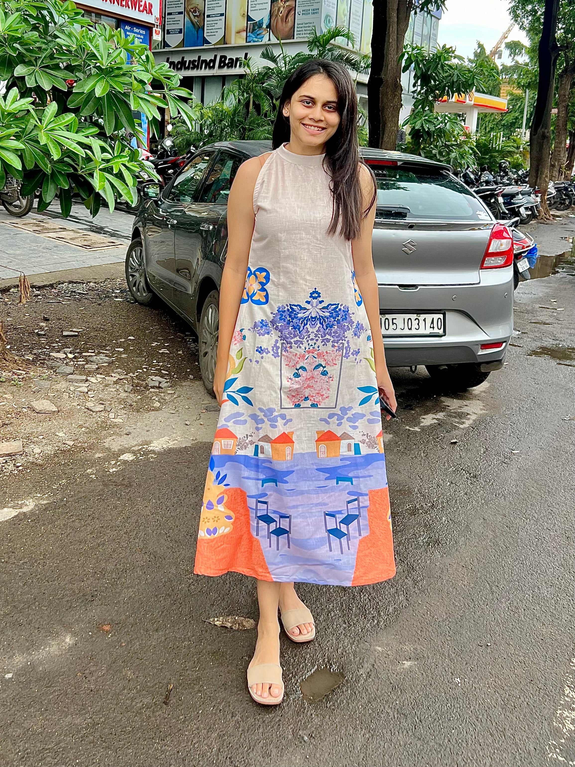 Pastel Horizon Dress