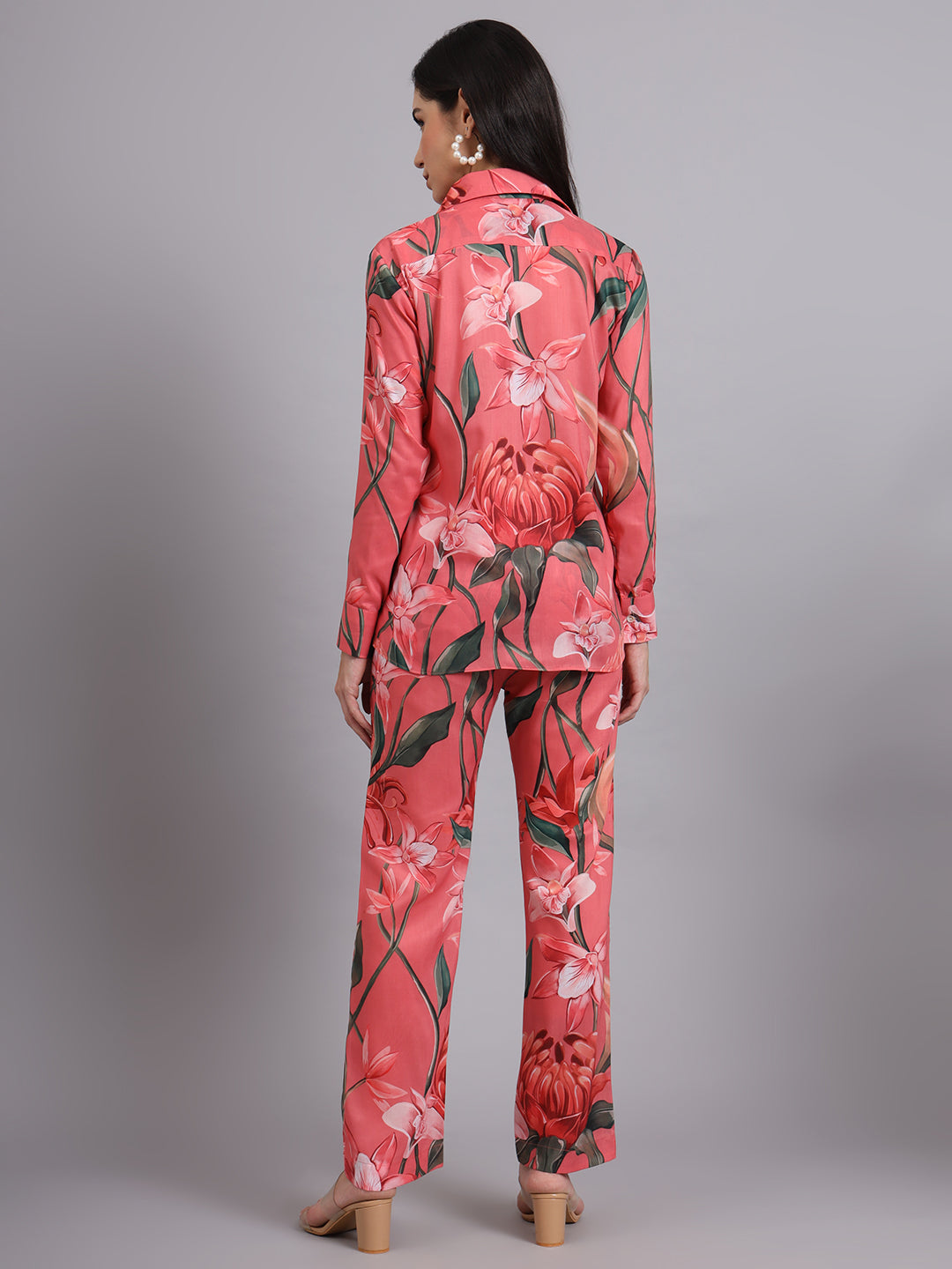 FLORAL BLOOM MUSLIN COORD SET