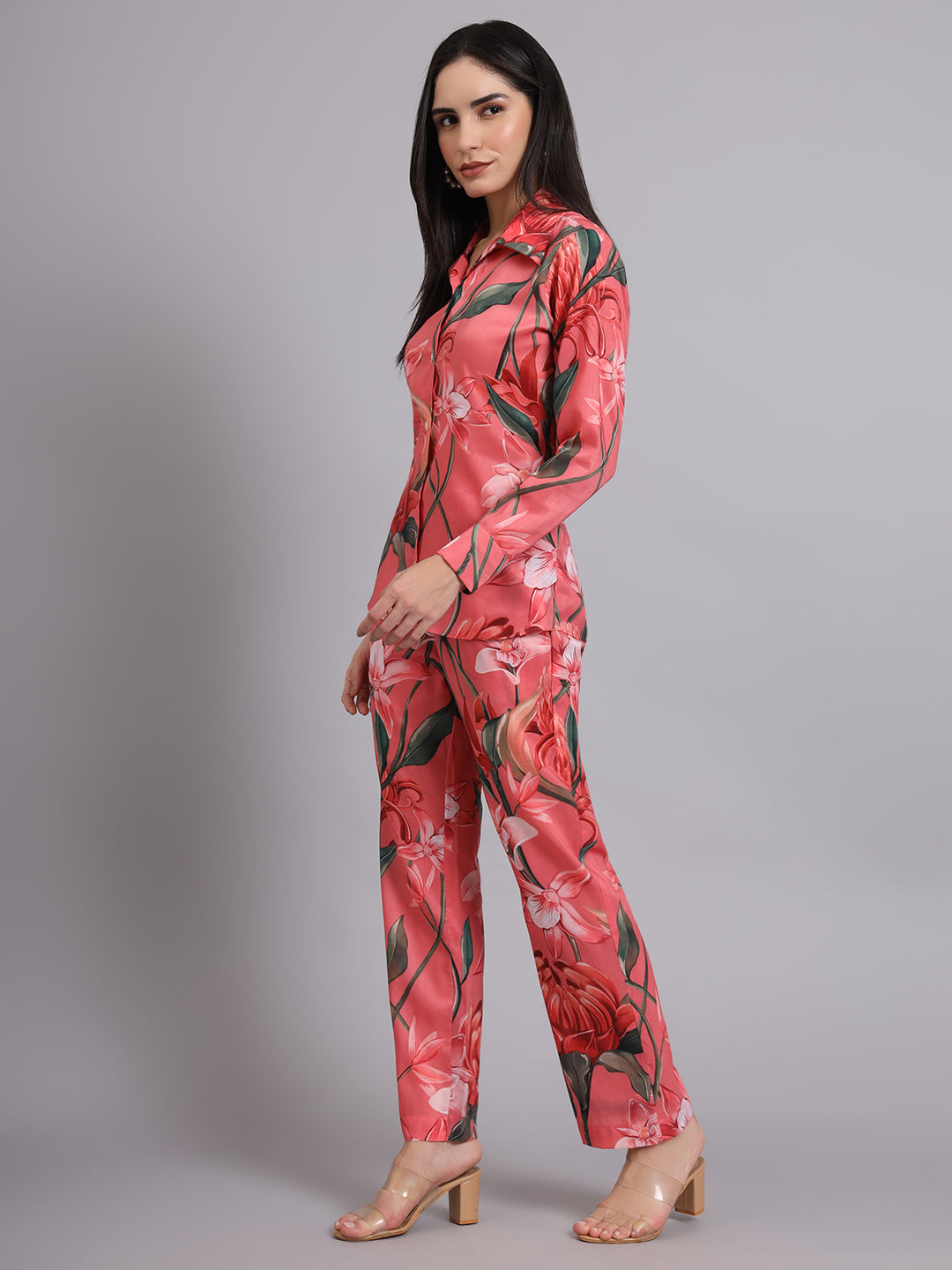 FLORAL BLOOM MUSLIN COORD SET