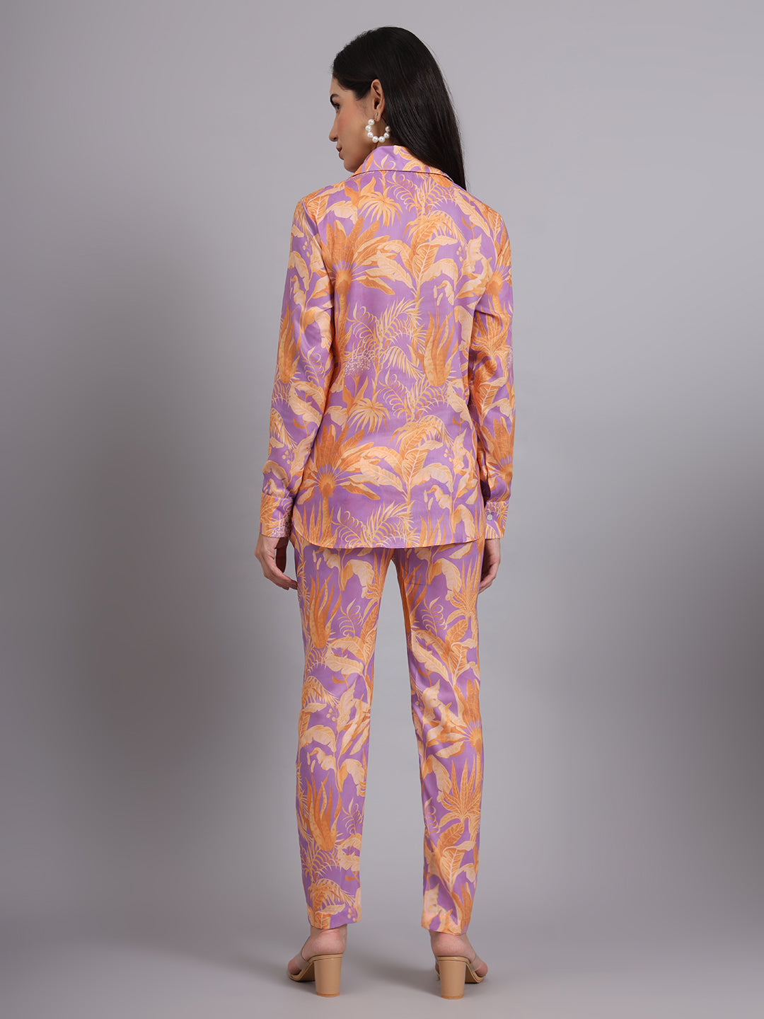 SUNSET BLOOM MUSLIN COORD SET