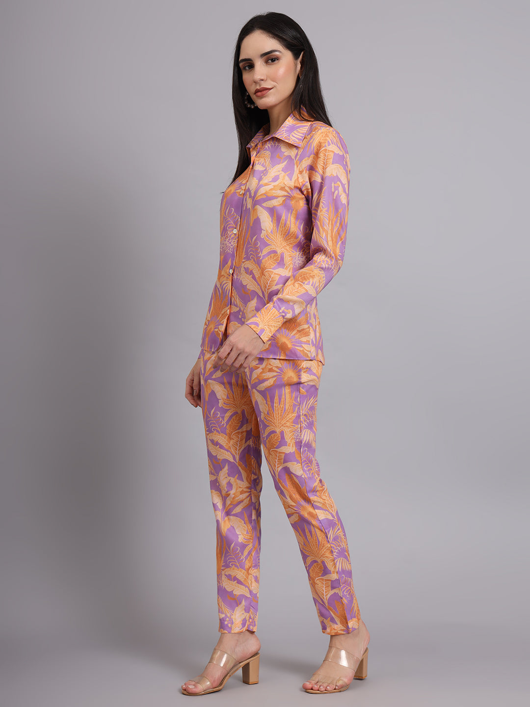 SUNSET BLOOM MUSLIN COORD SET