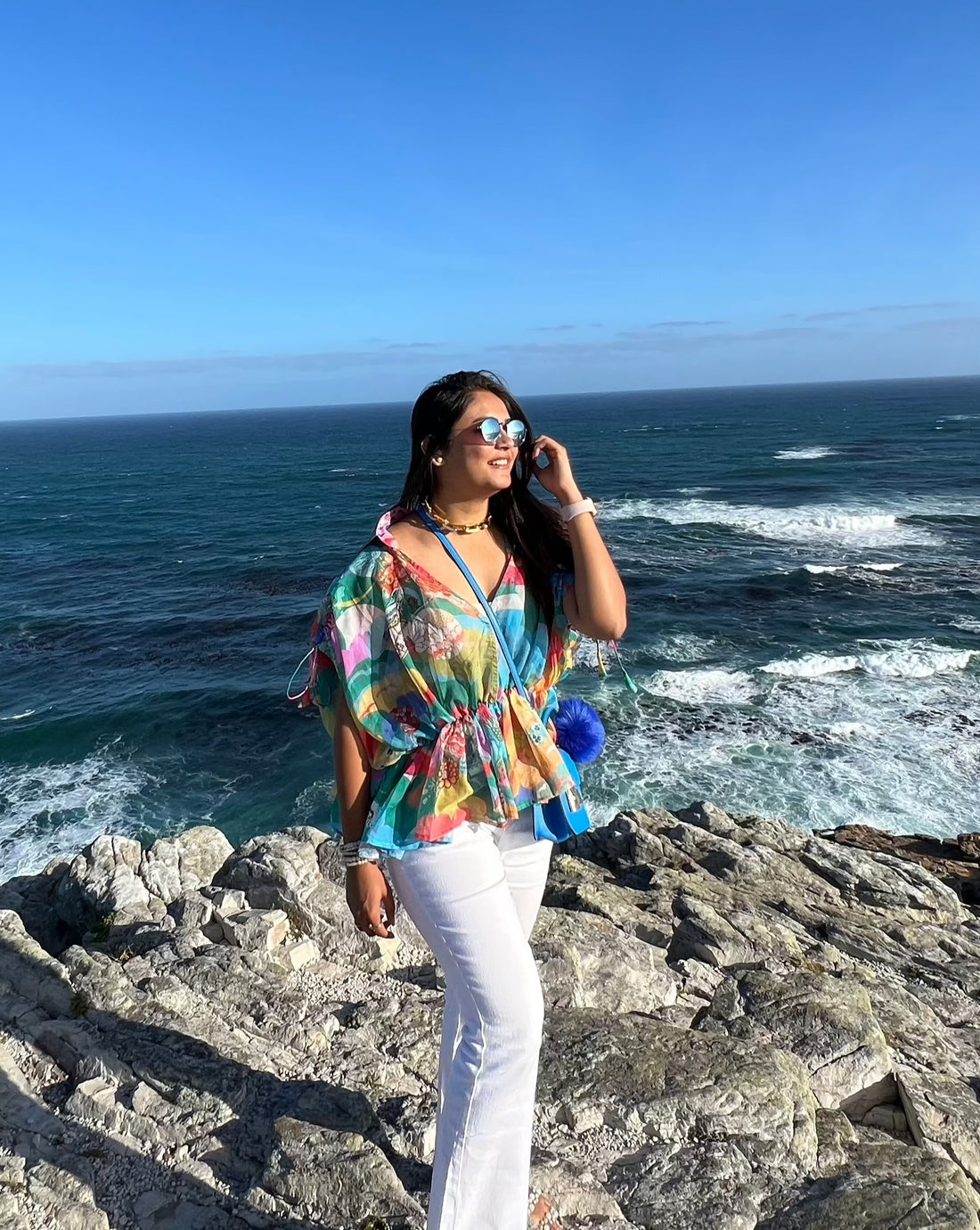 Frill Top With Man Shirt