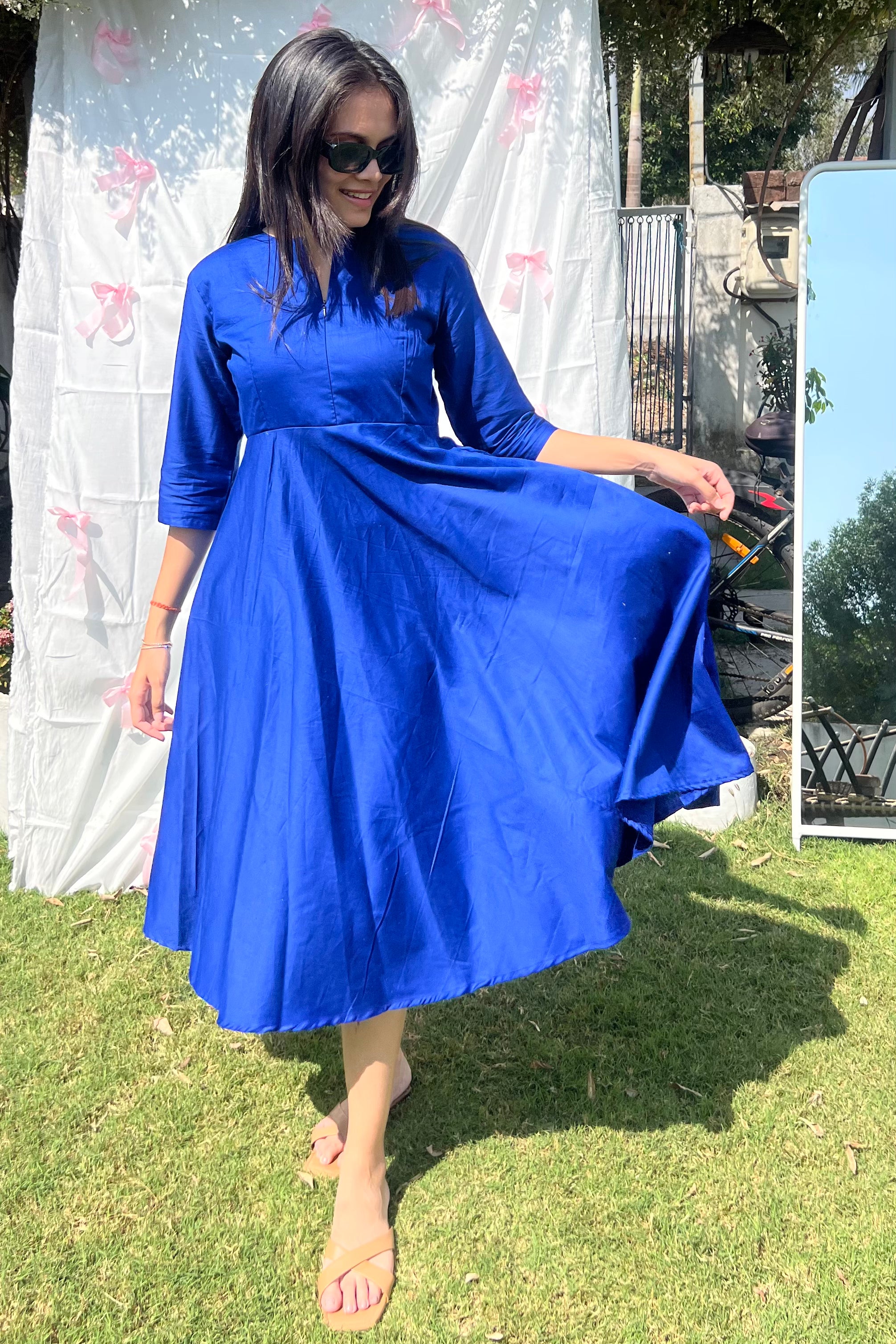 BLUE BERRY DRESS