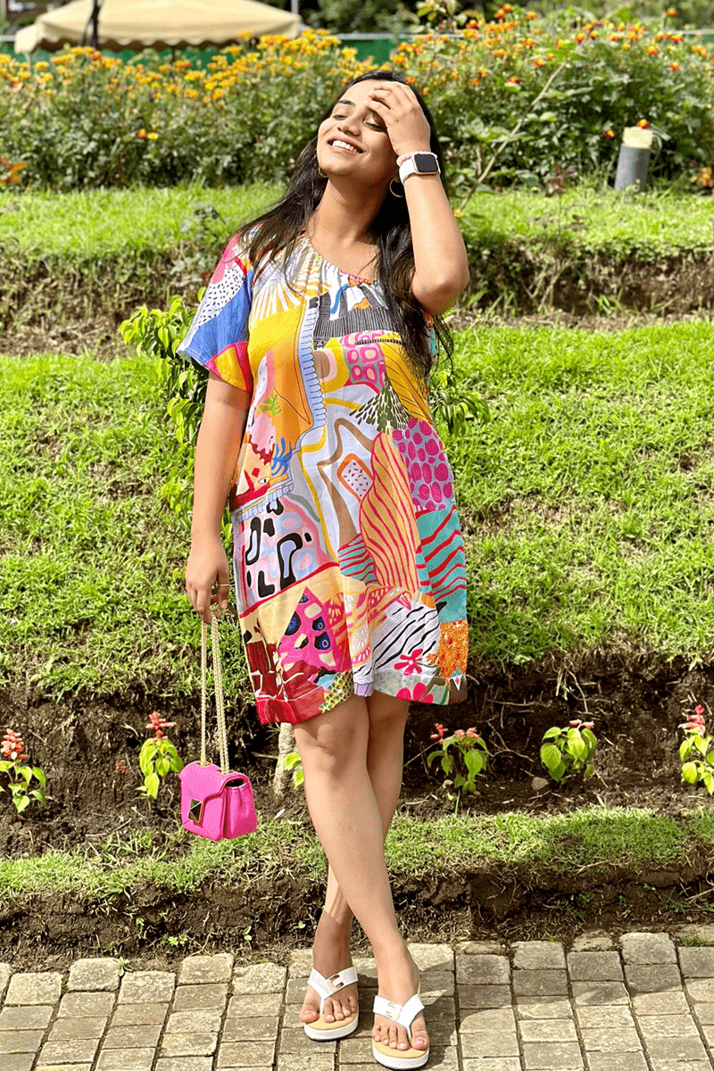 One side Dress & Man&