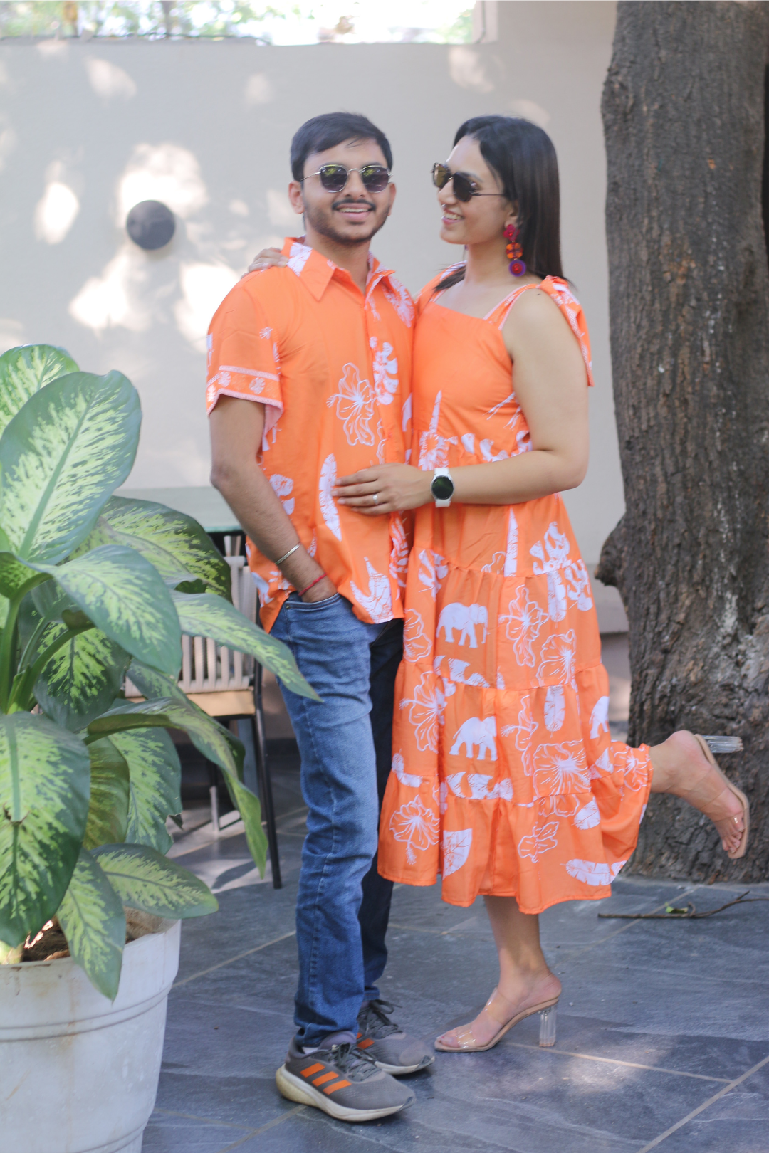 Cheerful Couple Set