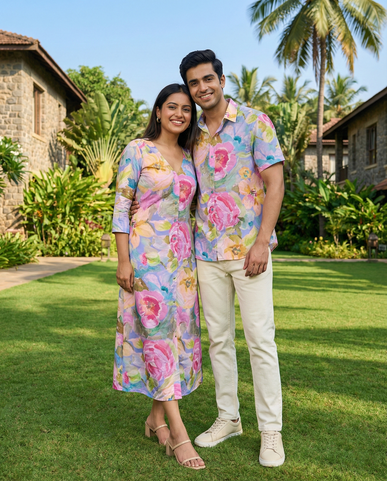 Violet Whimsy Couple Set