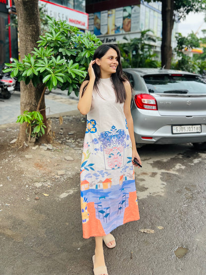 Pastel Horizon Dress