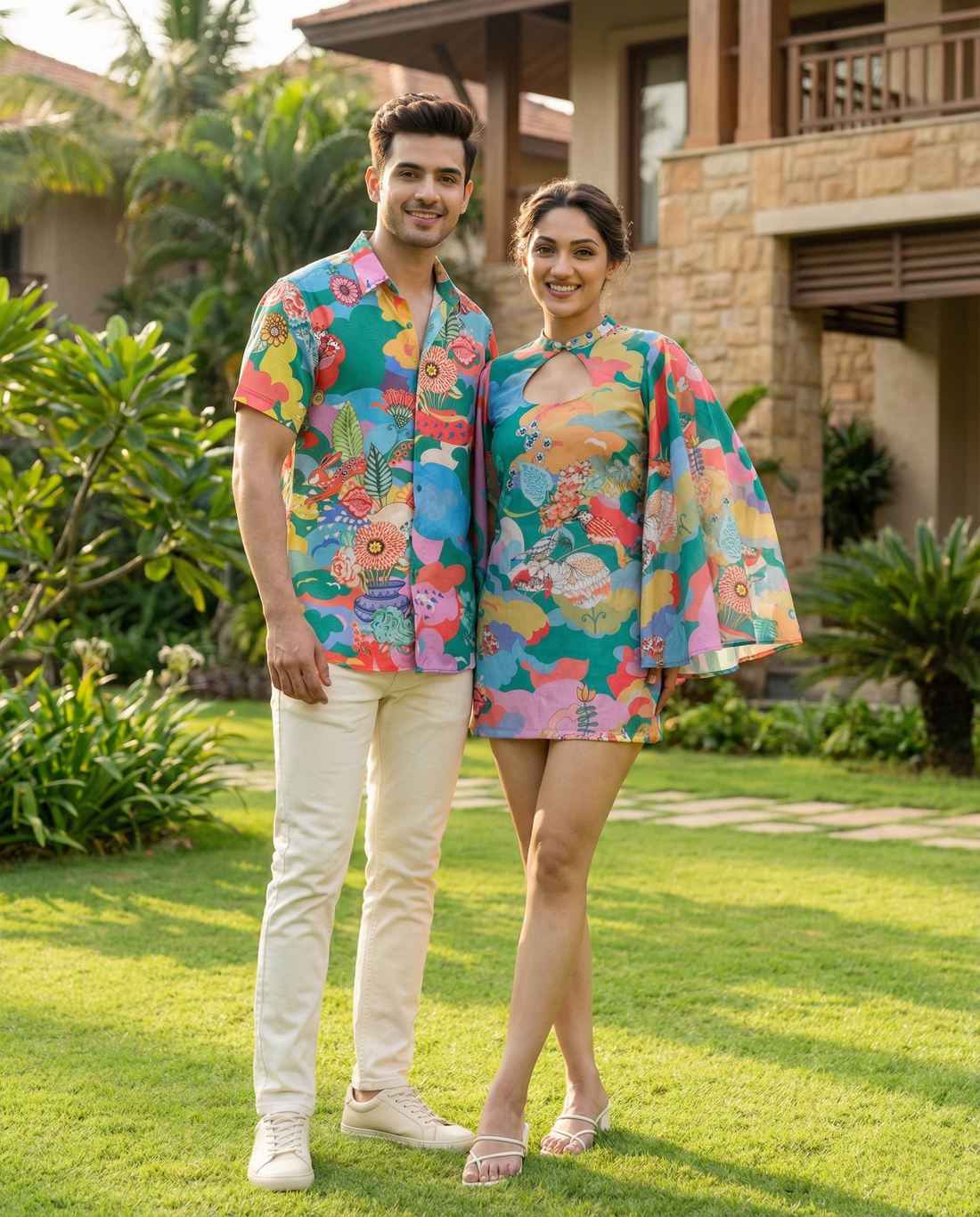 Mini cutout Couple Set