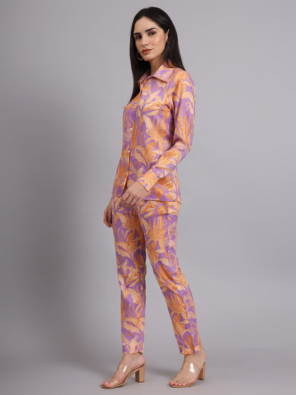 SUNSET BLOOM MUSLIN COORD SET