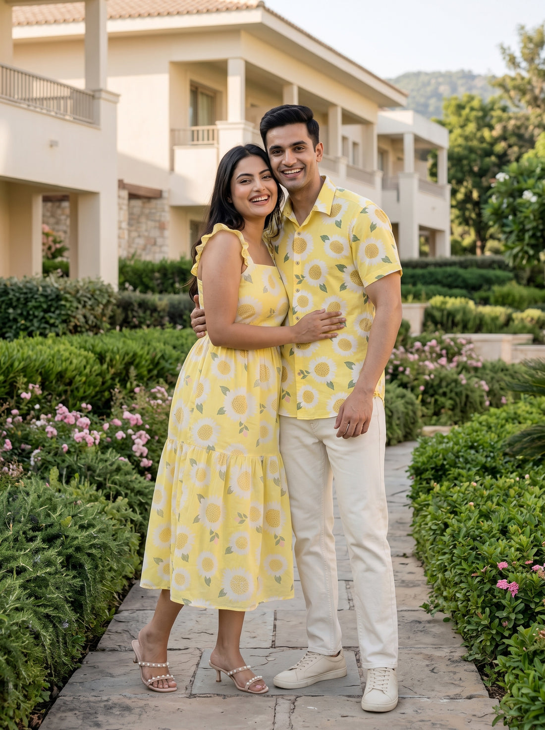 Marigold Bloom Couple Set
