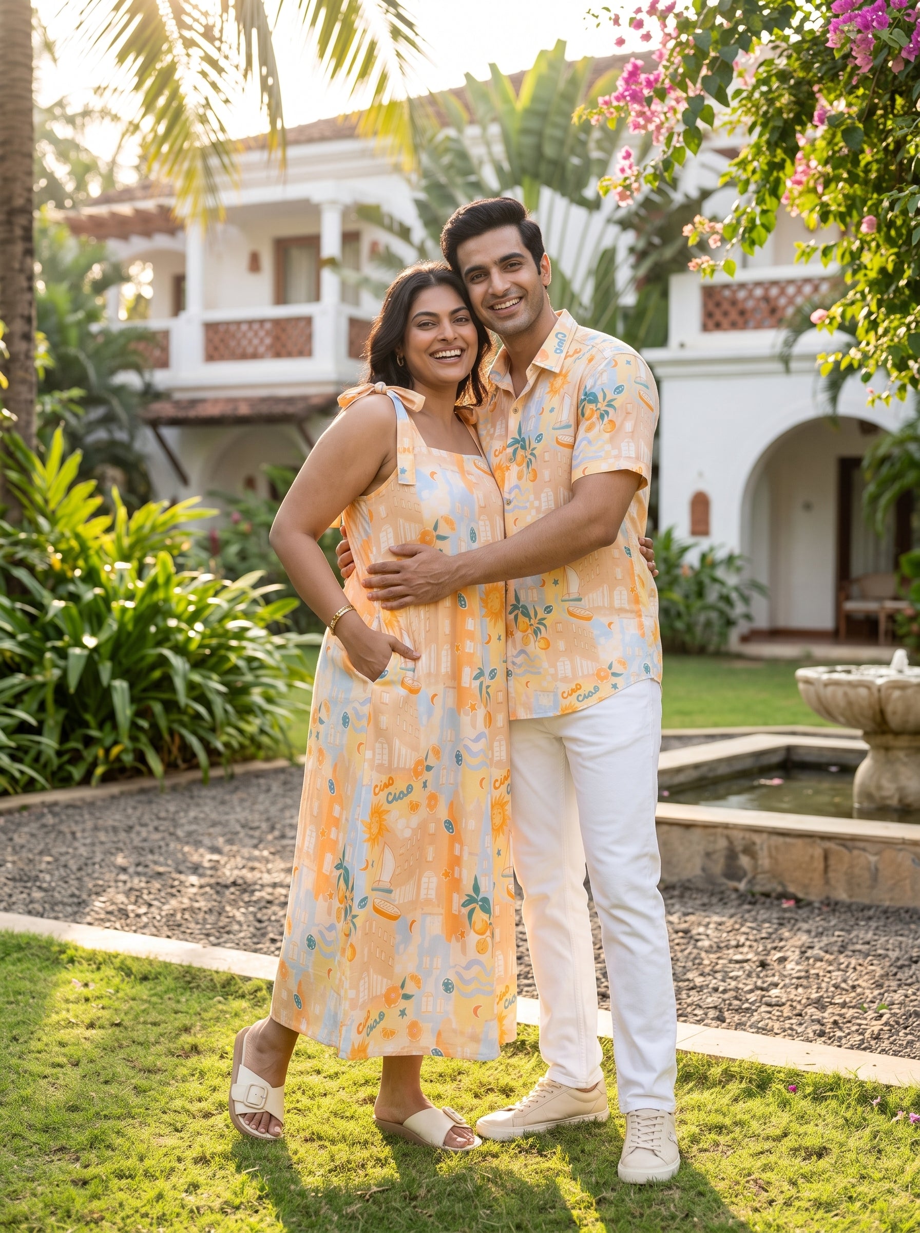 Ciao Bella Printed Couple Set