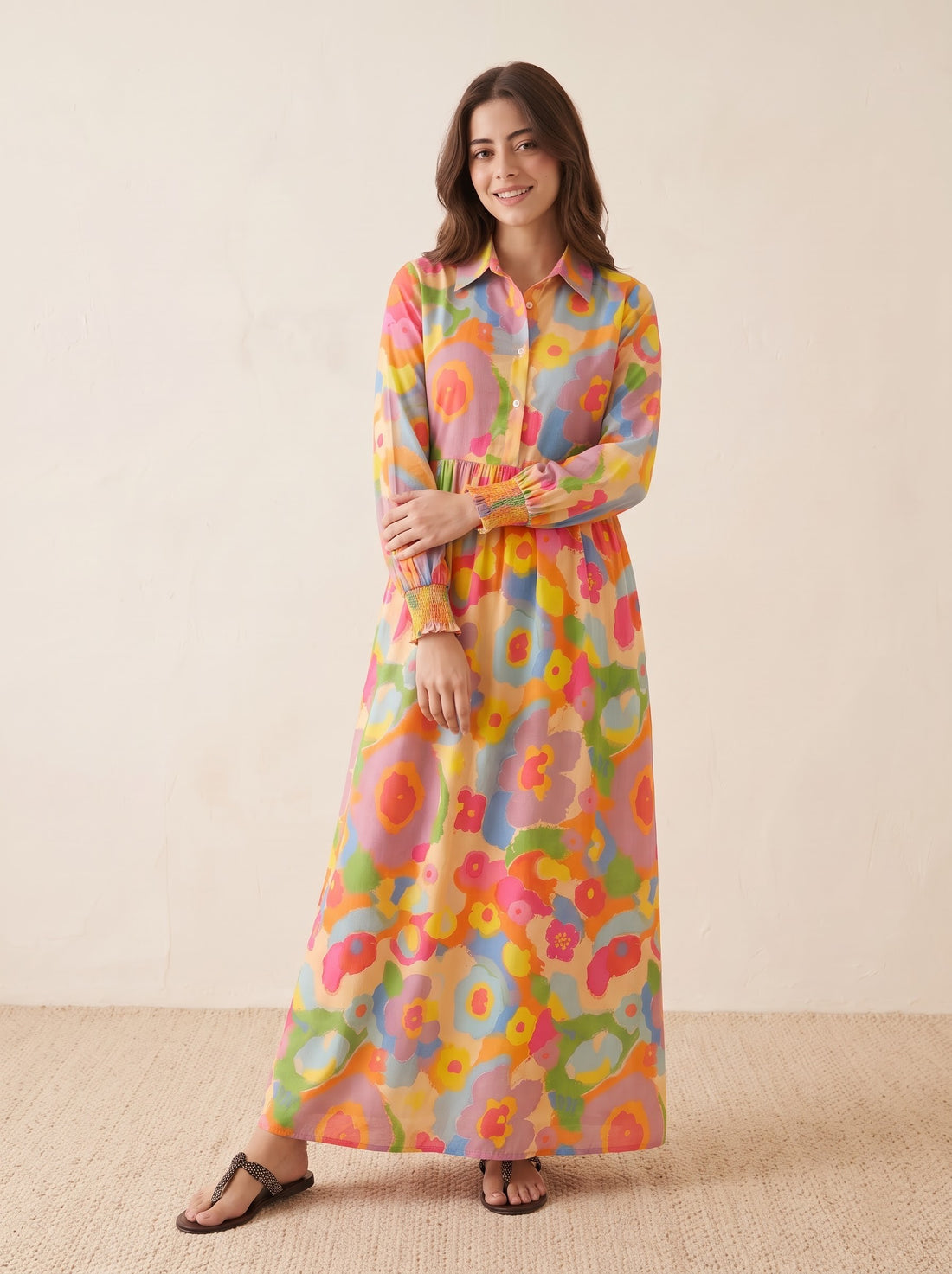 Cloudy Maxi Dress