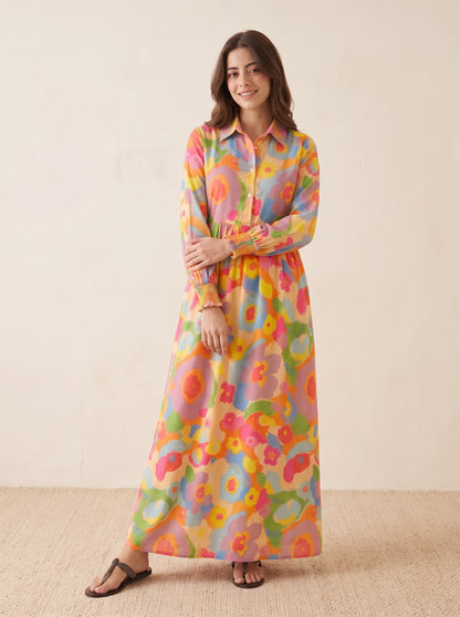 Cloudy Maxi Dress