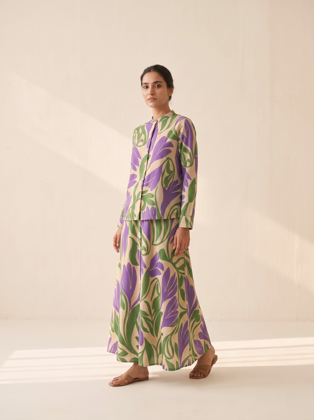 Gulrang Skirt Set
