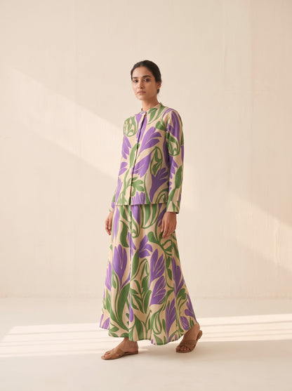 Gulrang Skirt Set
