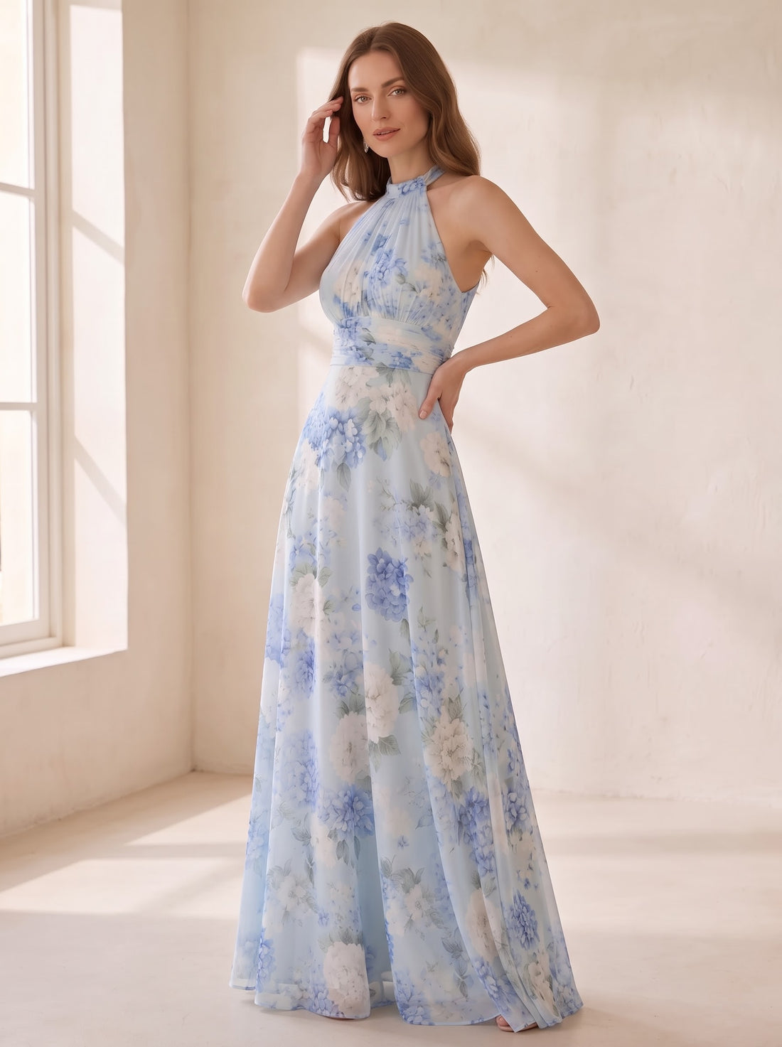 Daisy blue dress