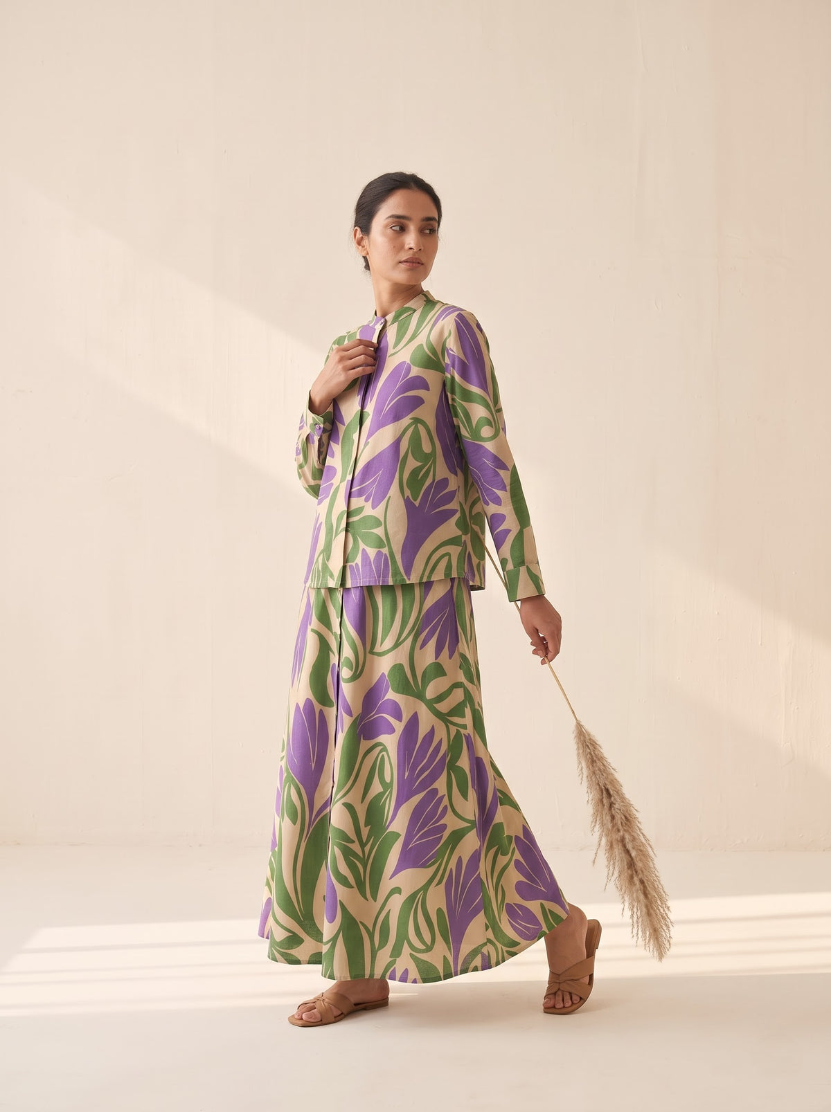 Gulrang Skirt Set
