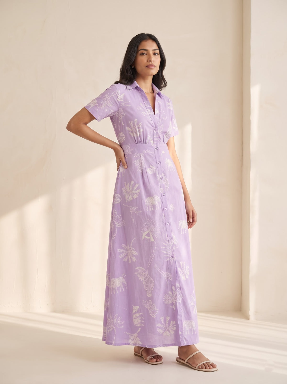 Lilac Maxi Dress