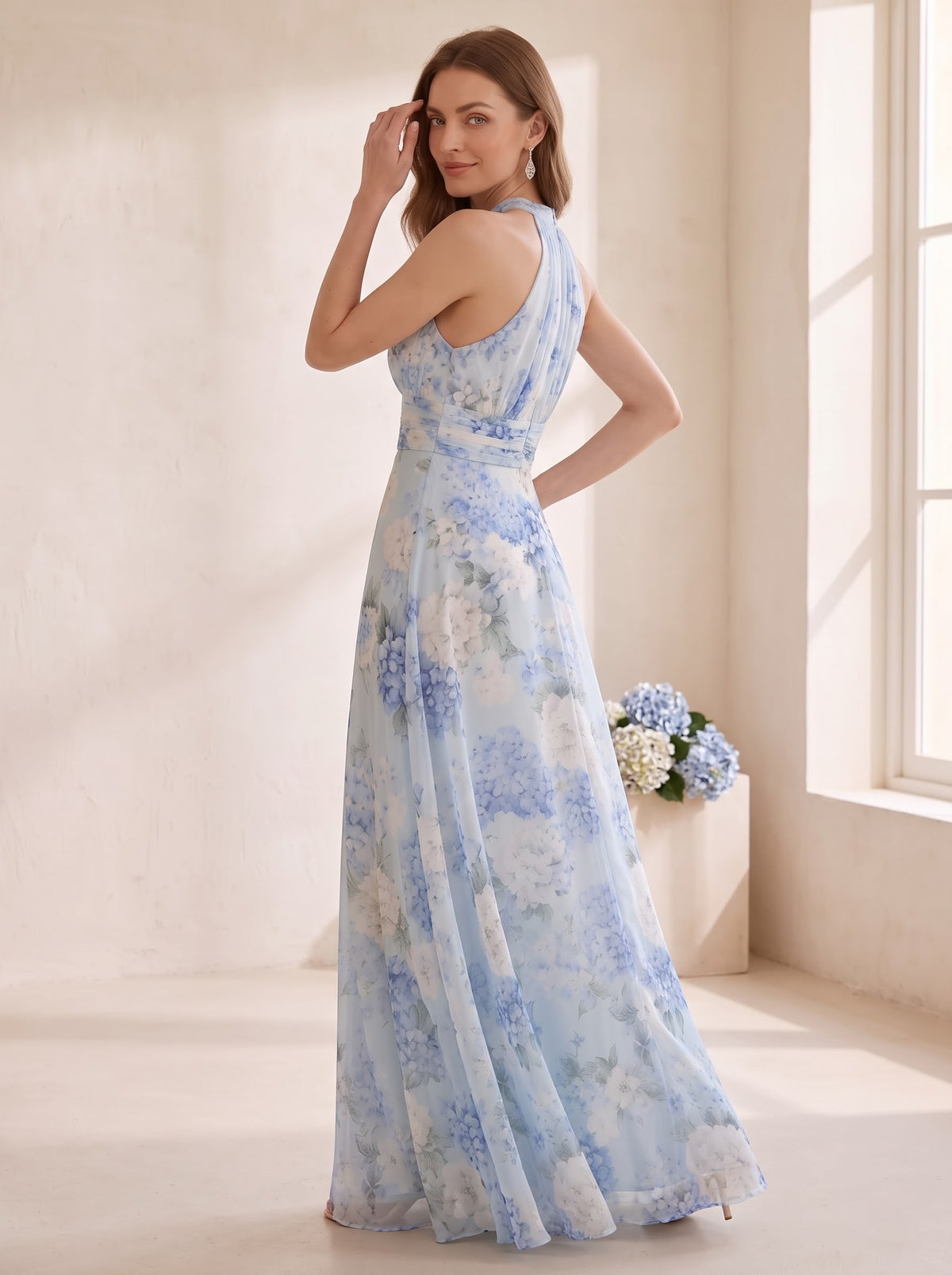 Daisy blue dress