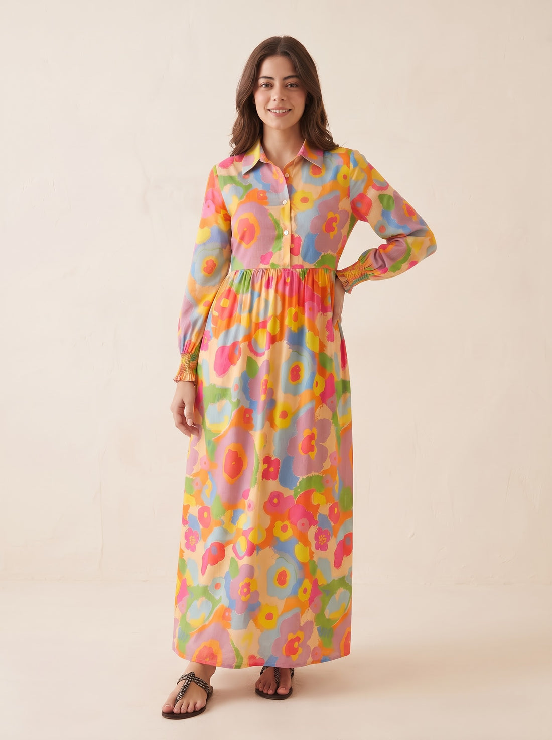 Cloudy Maxi Dress