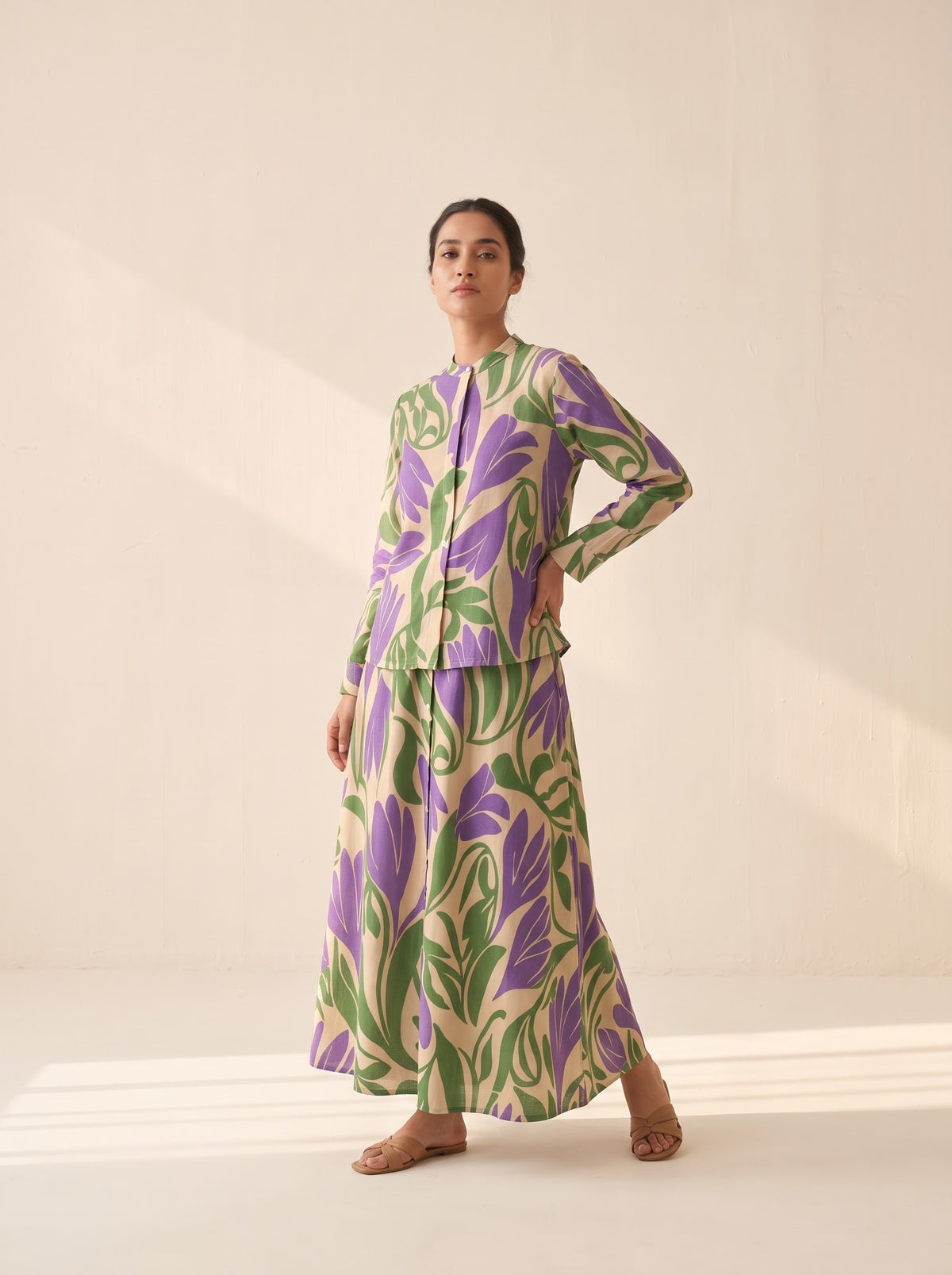 Gulrang Skirt Set