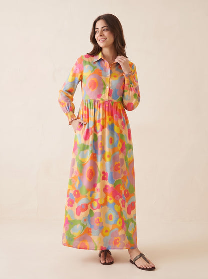 Cloudy Maxi Dress