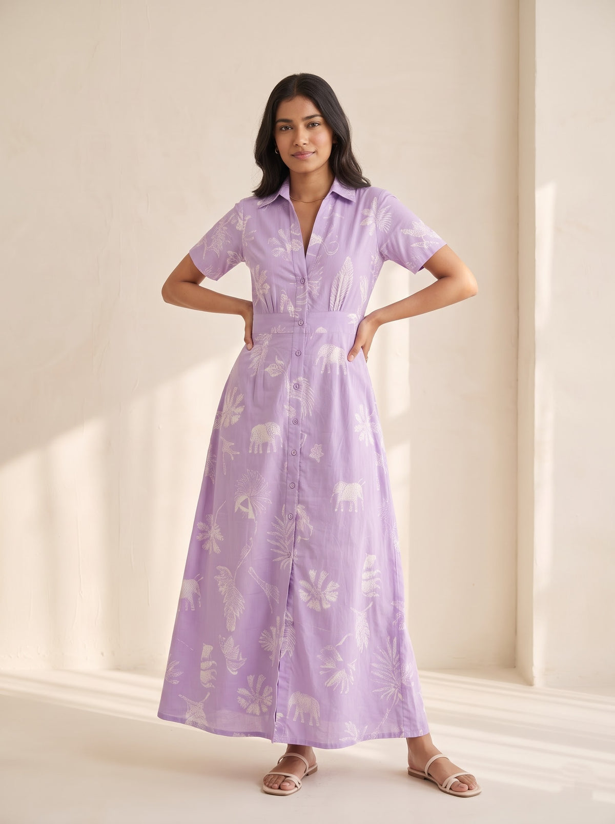 Lilac Maxi Dress