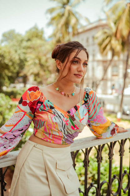 Nomadic Pleated top Couple Set