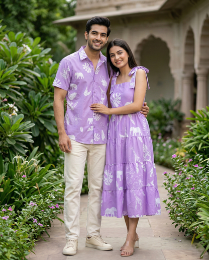 Lilac Couple Set