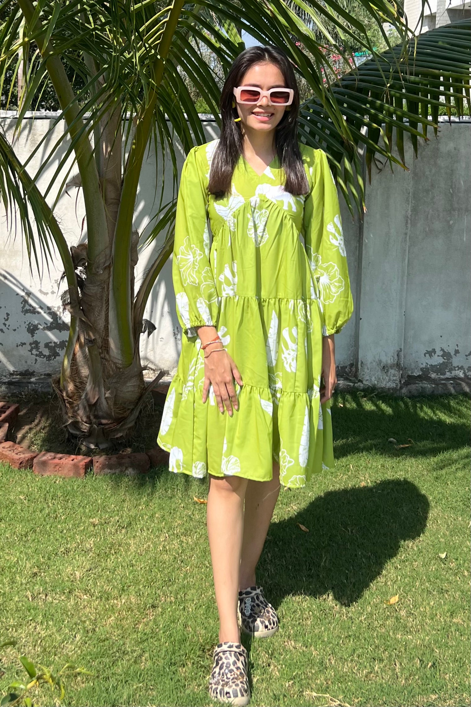 Lime Blossom dress
