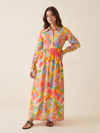 Cloudy Maxi Dress