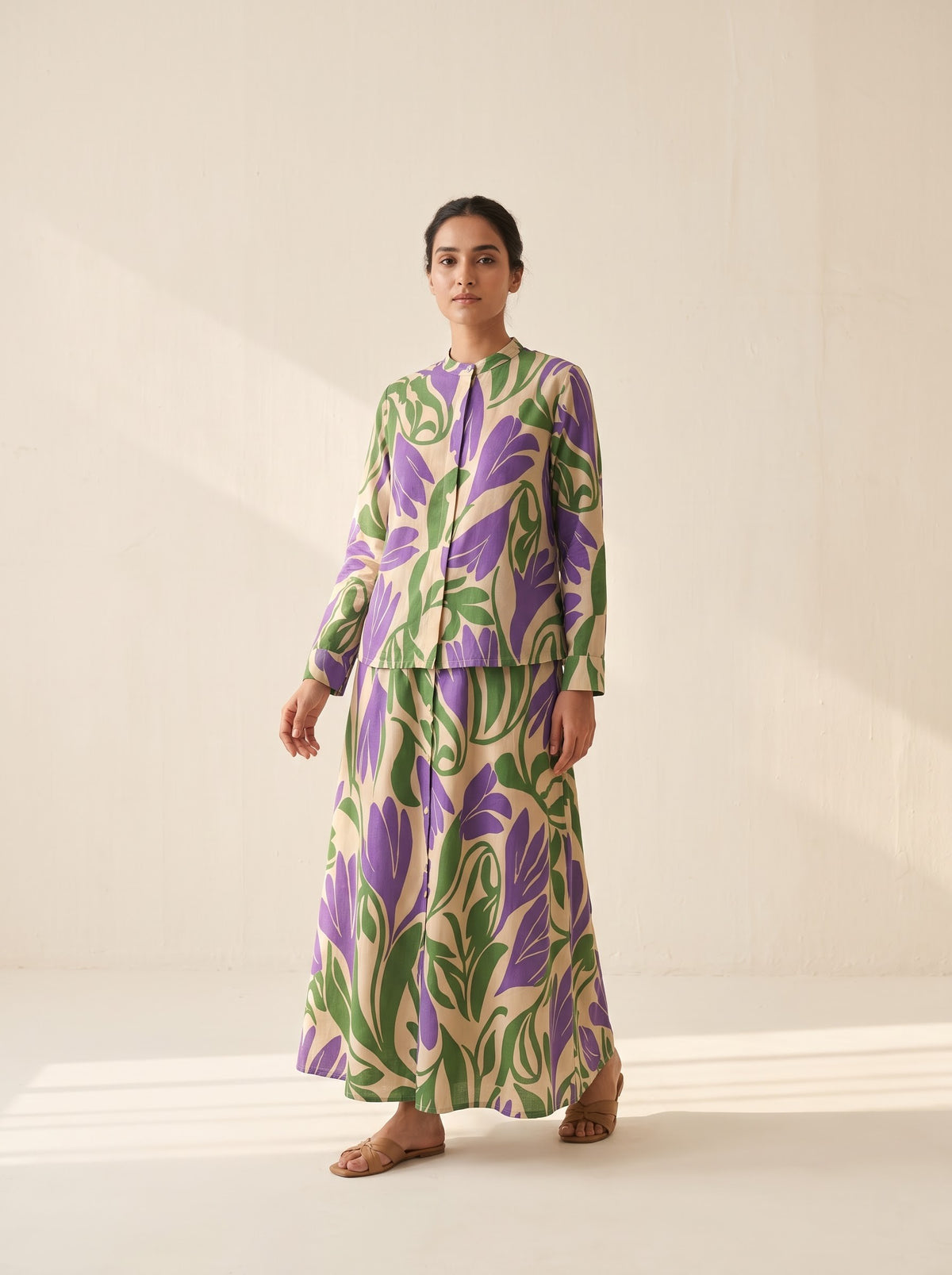 Gulrang Skirt Set