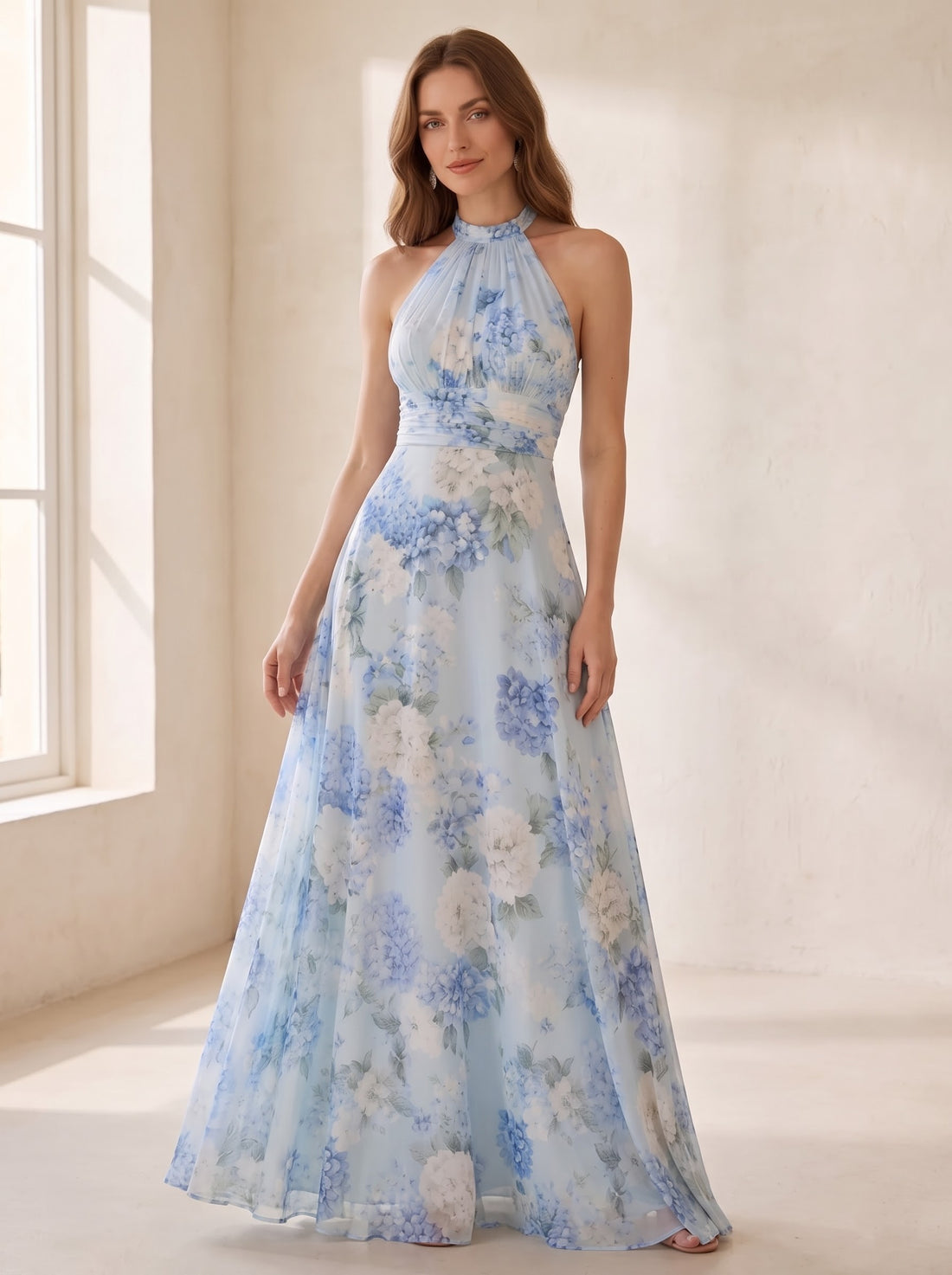 Daisy blue dress