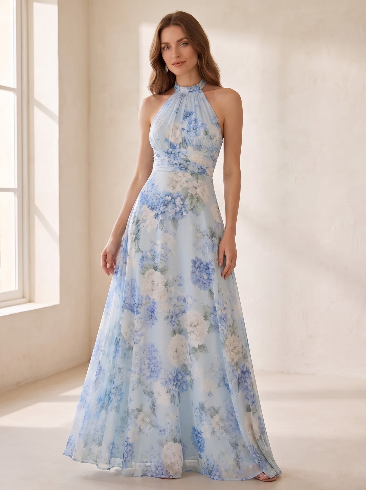 Daisy blue dress