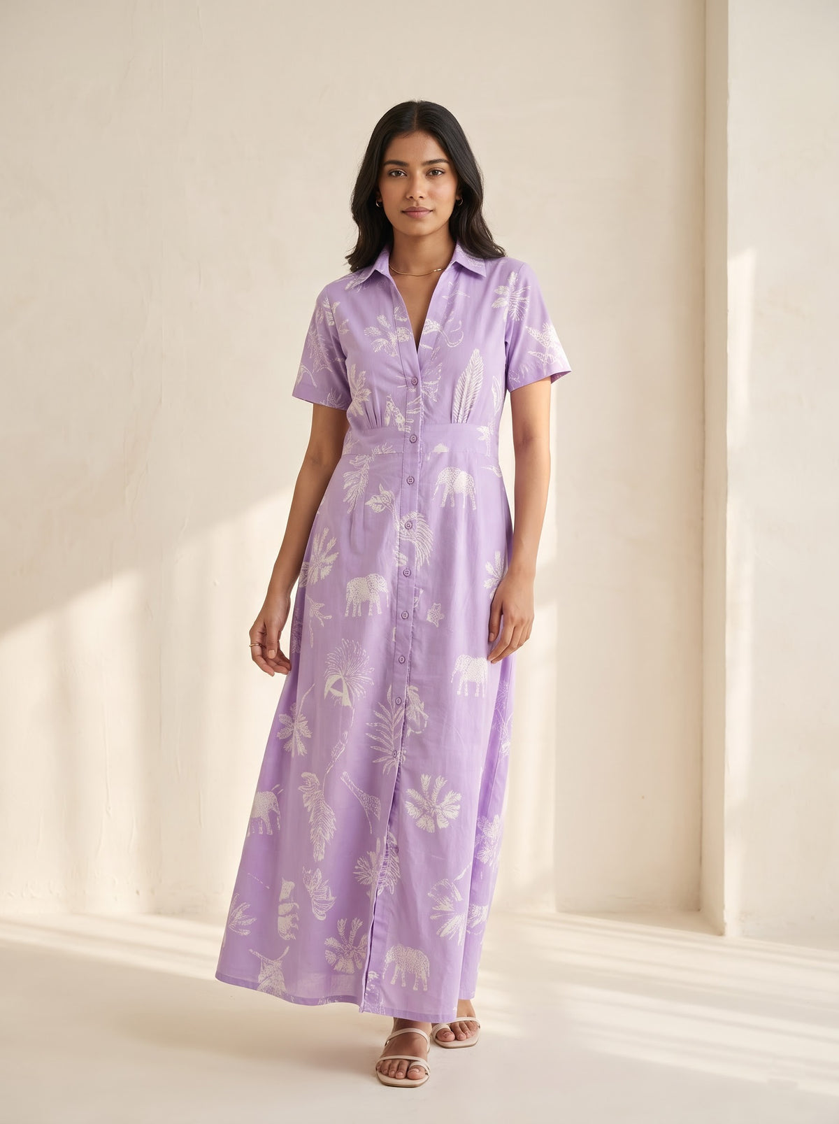 Lilac Maxi Dress