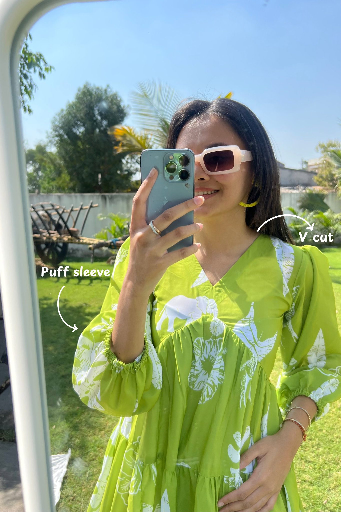 Lime Blossom dress