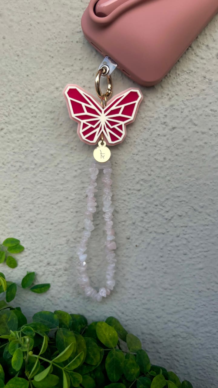 ELSA BUTTERFLY PHONE STRAP