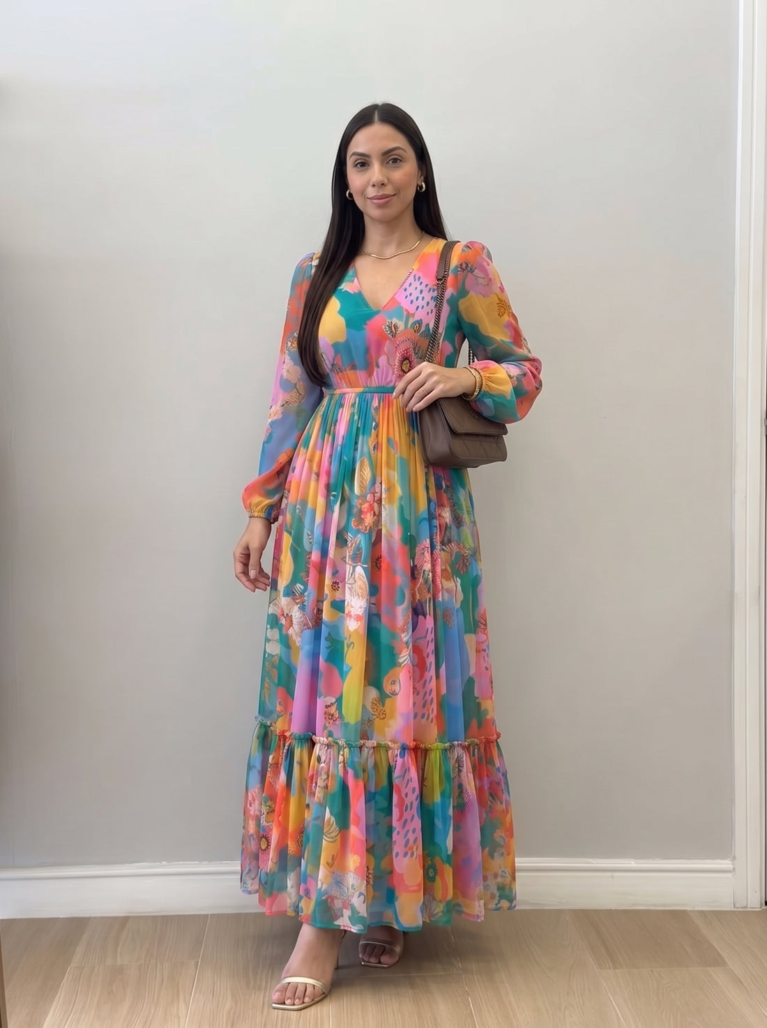 Aquamarine Maxi dress