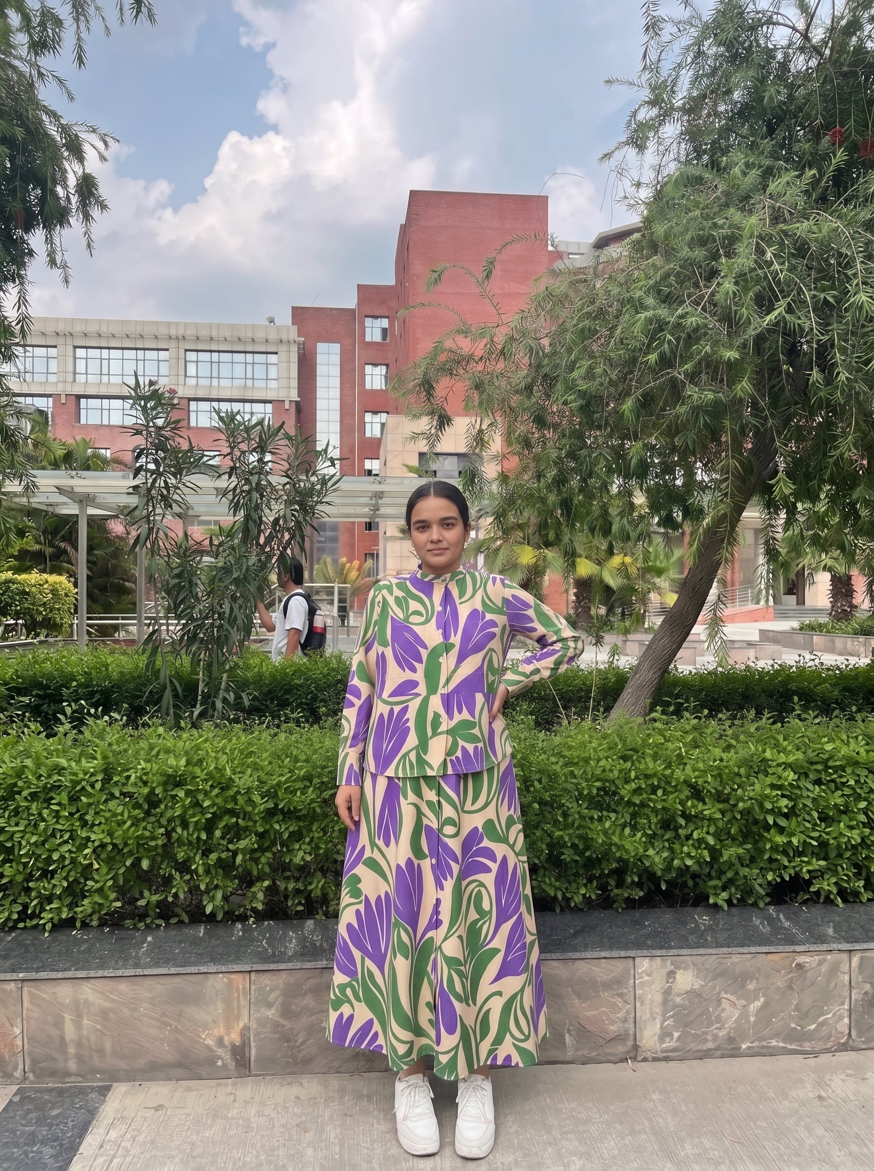 Gulrang Skirt Set