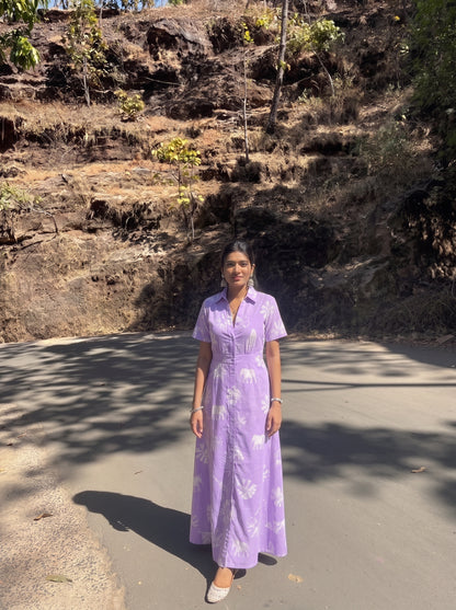 Lilac Maxi Dress