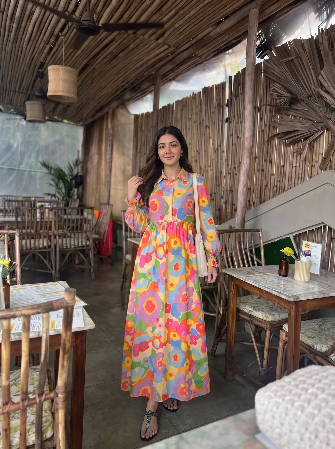 Cloudy Maxi Dress