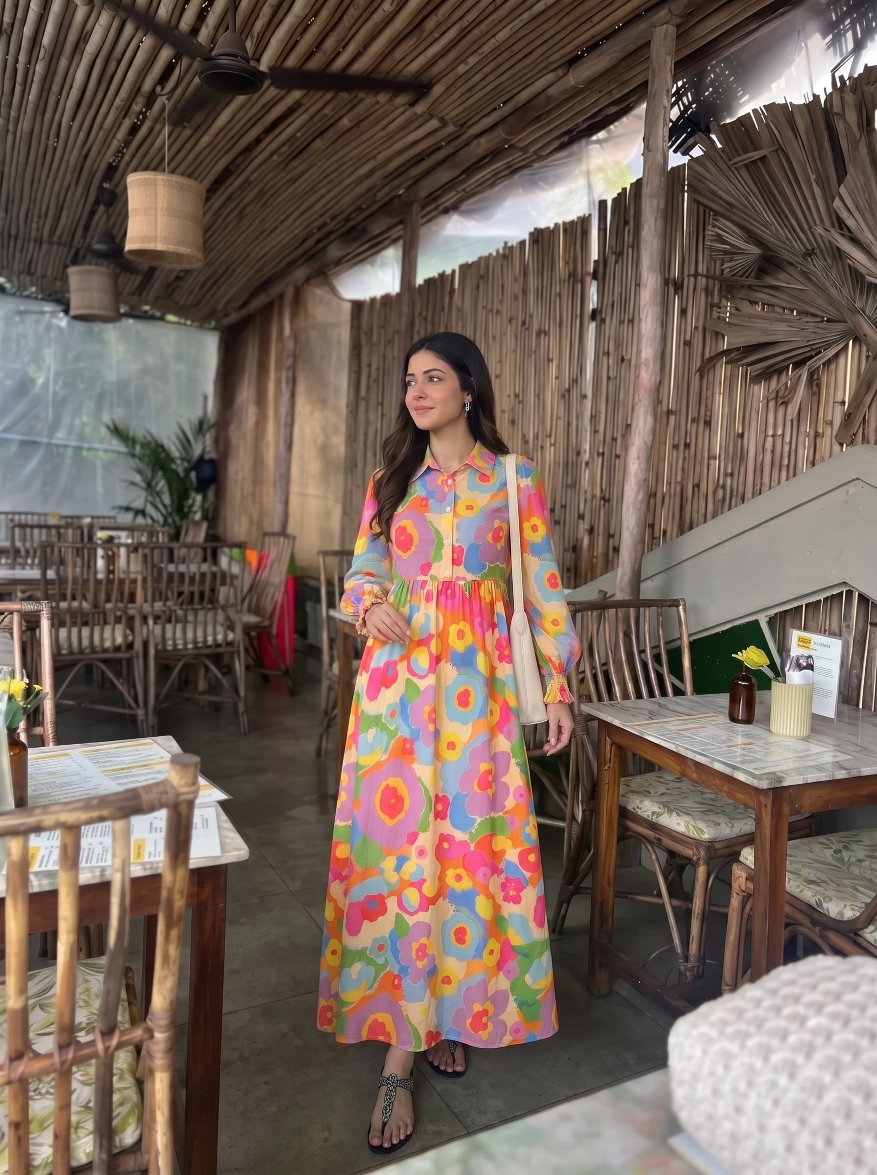 Cloudy Maxi Dress
