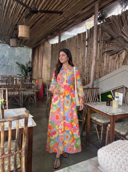 Cloudy Maxi Dress