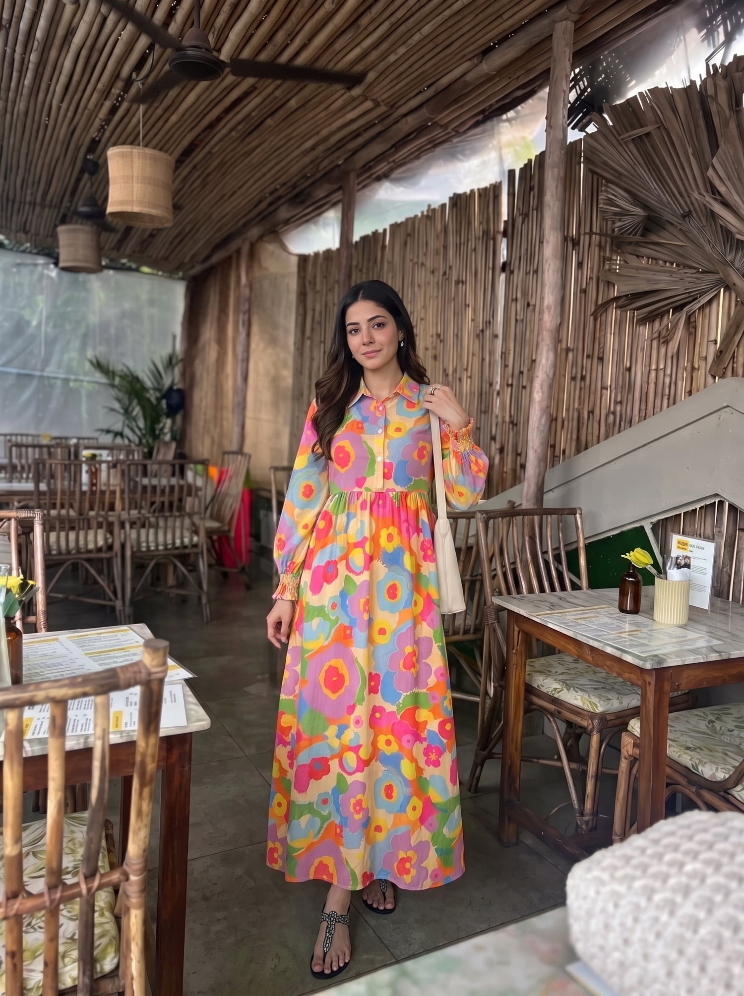 Cloudy Maxi Dress