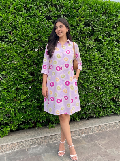 Candypop Shirt Dress