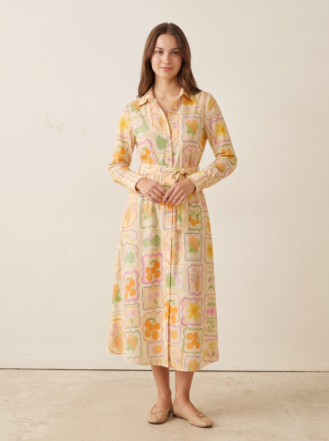 Prosperina Rebecca Midi Dress