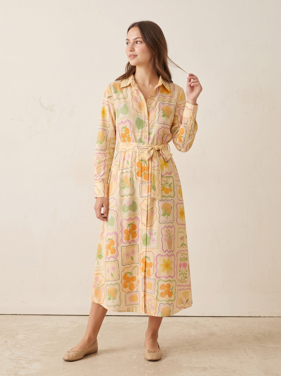 Prosperina Rebecca Midi Dress