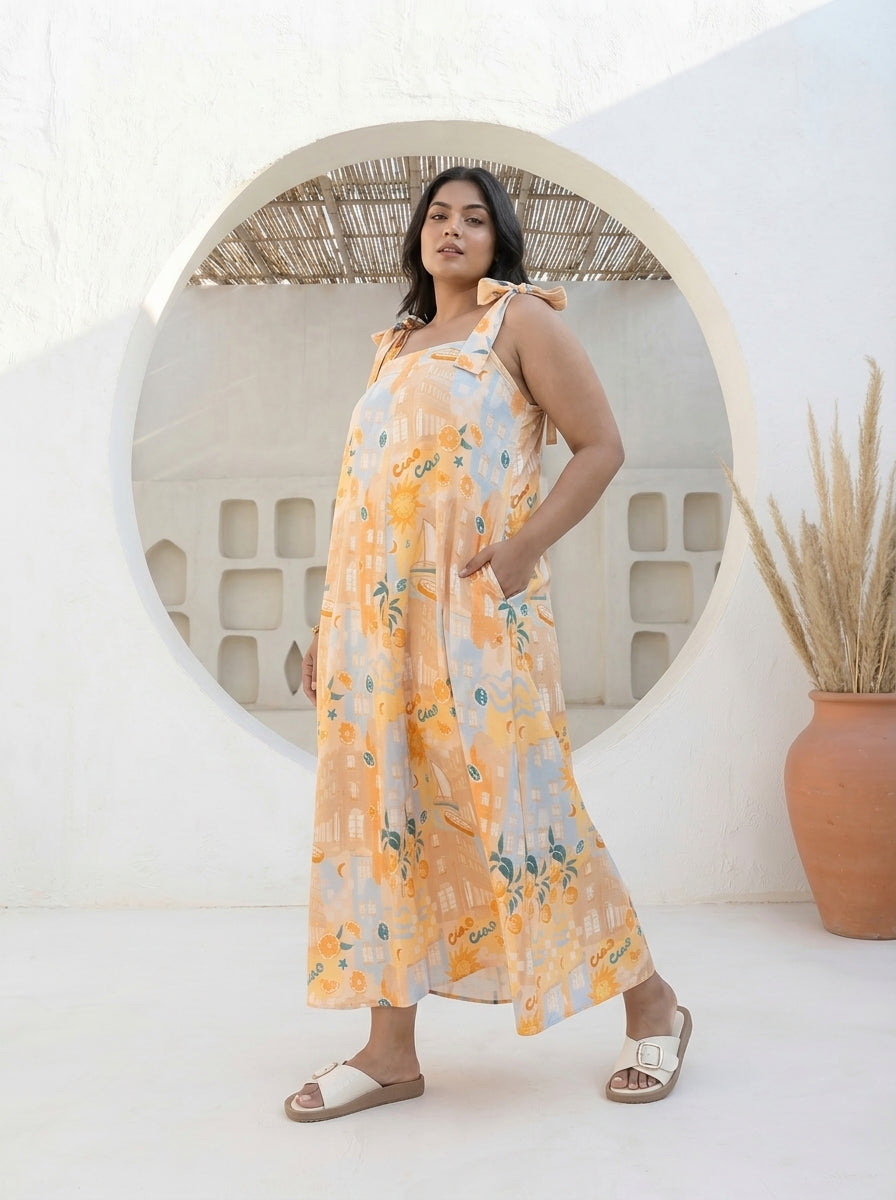 Ciao Bella Printed Dress